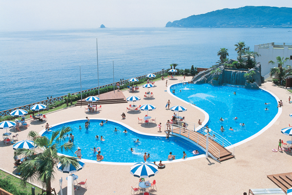 屋外海遊プール